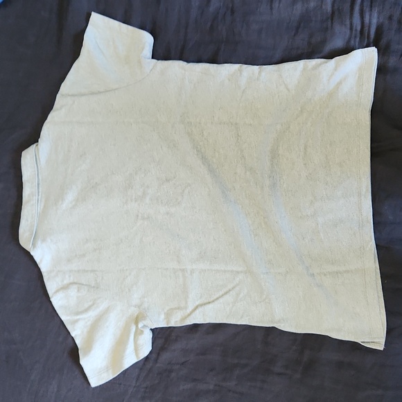 Zigzag Jacquard Jersey Polo - Grey - Small - Picture 4 of 4